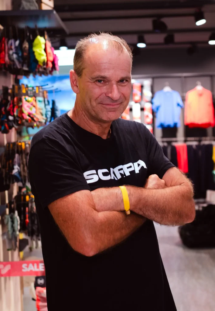 Klaus Fachberater bei Intersport Klotz