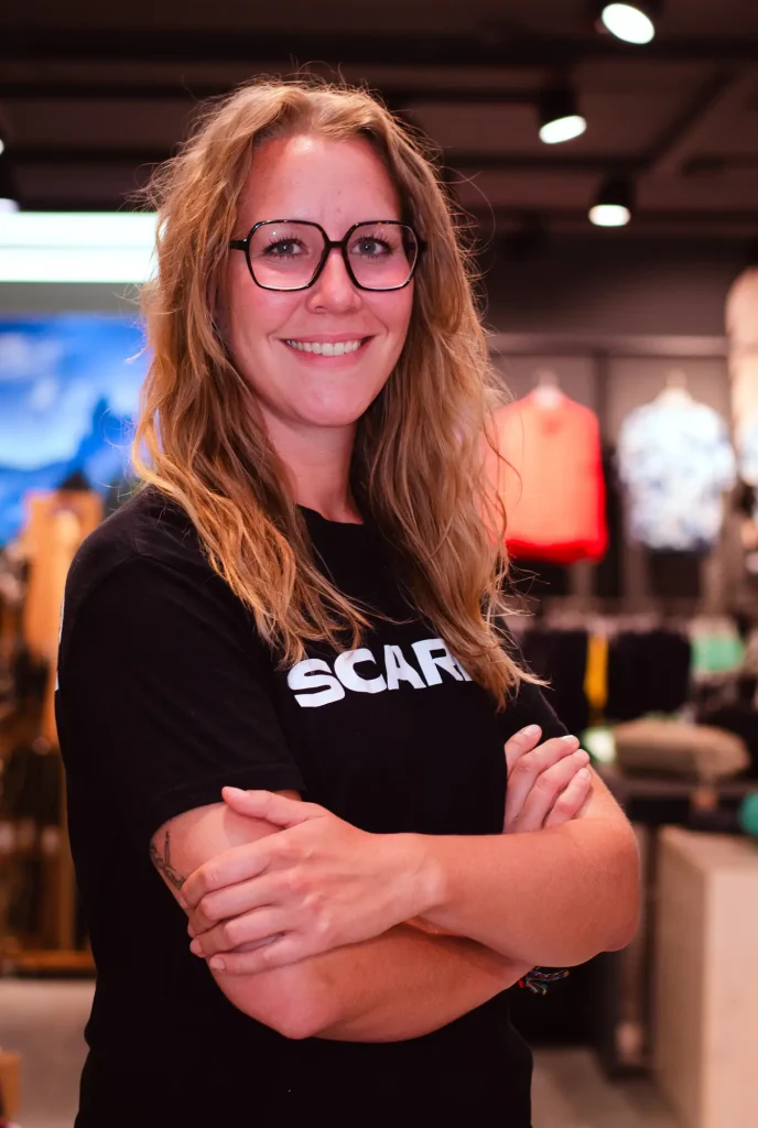 Verena, stellvertretende Geschäftsführung Intersport Klotz Sindelfingen