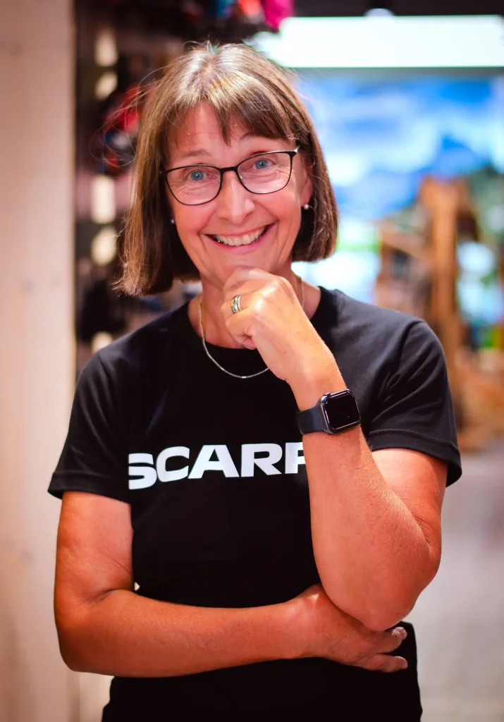 Petra Fachberaterin bei Intersport Klotz