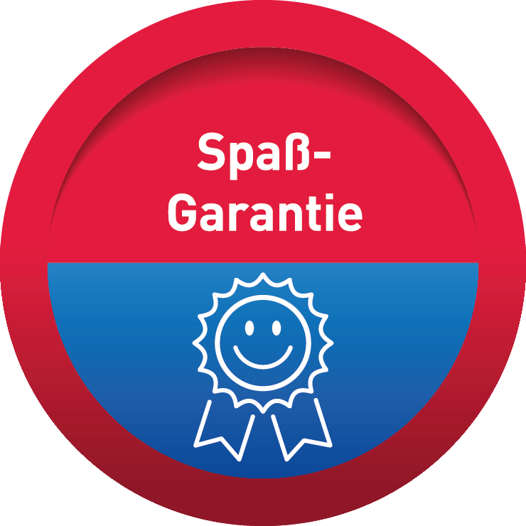 Unser Service Spaß Garantie